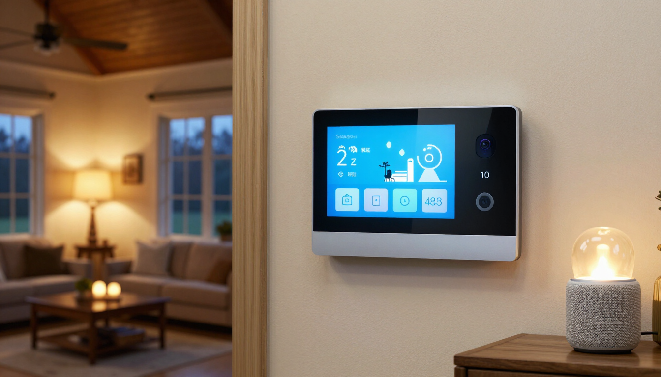Connected smart-home devices and controls